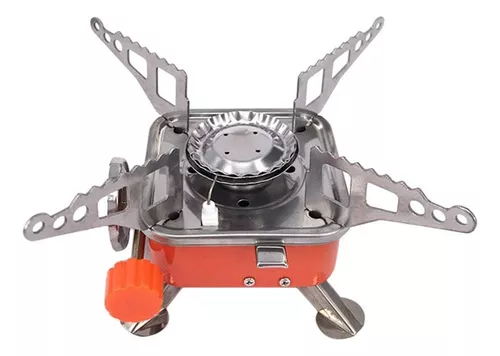 COCINA ESTUFA ACERO PORTATIL PLEGABLE